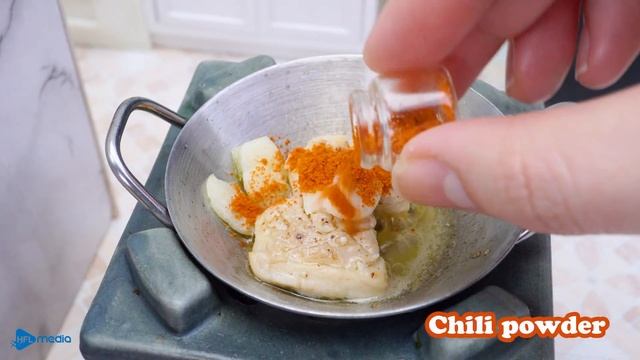 Perfect Miniature RAMEN Recipe | Spicy Chicken Noodles & ASMR Mini Food by Miniature Cooking смотреть онлайн