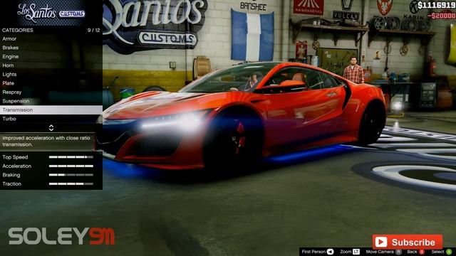 GTA V ? 2016 Honda NSX NC1 ☢ Extreme Graphics !!! смотреть онлайн