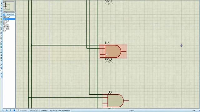 DESIGN 4:1 MUX on Proteus смотреть онлайн