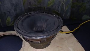 Пытаюсь сжечь динамик (6Ω 10w)