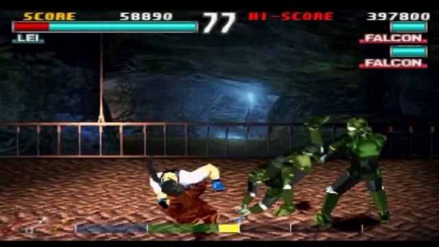 Tekken 3 : Play Tekken Force Mode - Within Character Lei Cheat Neon Glow And Gain Power