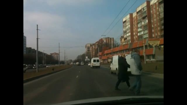 Неработающий светофор на Московском пр-те