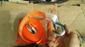 Обзор буксировочных строп для  моих машин.