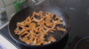 Как пожарить лисички грибы жарить рецепт на зиму