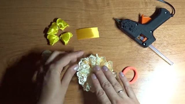 Резиночки для волос "Бантики" МК/ for hair "Bantiki"/Haarfarbstoffe смотреть онлайн