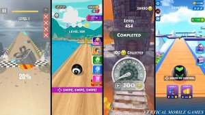 Going Balls vs Sky Rolling Ball Master 3D vs Rollance Adventure Balls vs Sky Rolling Balls - Fun Ru