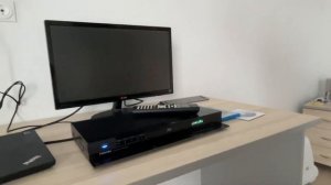 Плеер dvd подключён к монитору