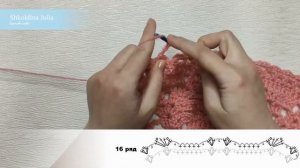 Самая красивая шаль крючком "Ананасы", с бахромой. Подробный МК, вяжем с 1-го ряда до стрики (ВТО).