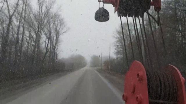 Весовая рамка и автокран.