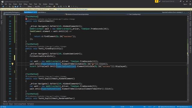 Selenium Waits (NEW RELEASE  2018)- ExpectedConditions