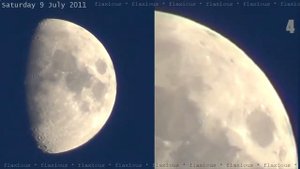 Видео НЛО на Луне  Увидьте все своими глазами