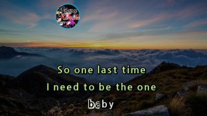 One Last Time by Ariana Grande (Karaoke : Baritone Key)