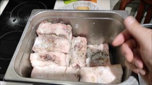 КАК ПОСОЛИТЬ САЛО.Засолка сала сухим посолом.ВКУСНОЕ САЛО.