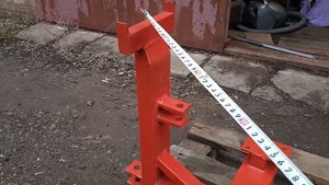 подрамник отвала мотоблок мтз