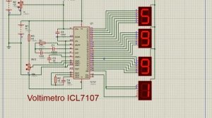 ICL7107 Voltmeter