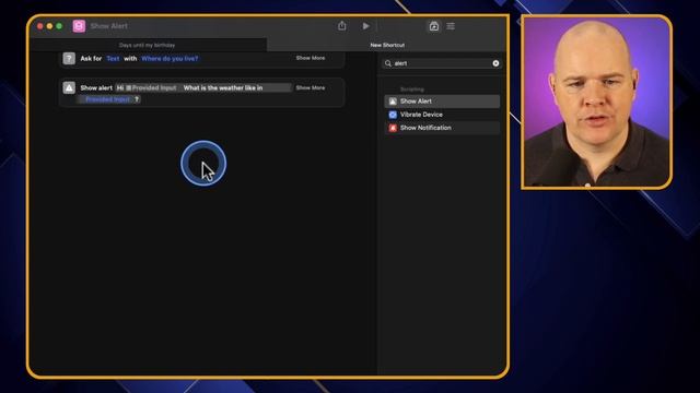 How to use Variables in Shortcuts App on Mac