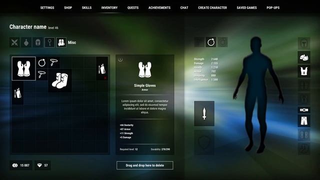 Dark Flat Fullscreen GUI / UI Kit - over 650 PNG! смотреть онлайн