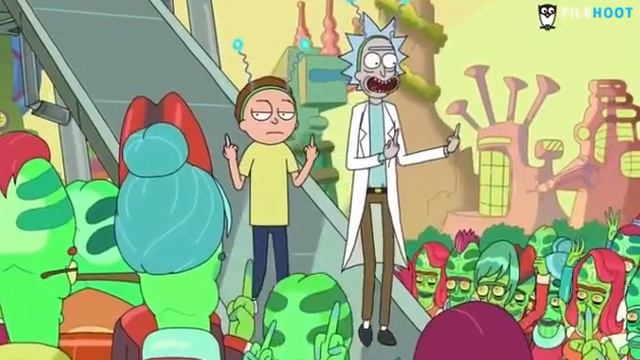 Rick & Morty - battery people, peace among worlds смотреть онлайн
