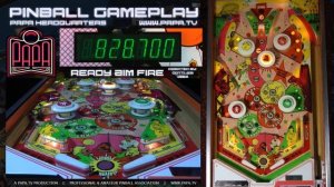 Ready Aim Fire Pinball Gameplay