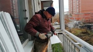 Алюминиевое остекление балкона