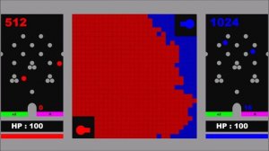 Multiply or Release 3 - Turret core Destruction 2 - Marble Race in Algodoo