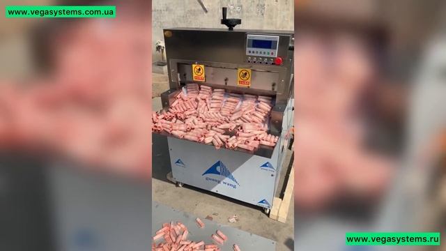 Нарезка слайсом колбасы, мяса Vega Sausage Slicer 400 смотреть онлайн