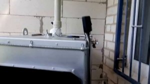 Первый запуск пиролизного котла DM-STELLA 40 кВт (пиролизный котел для частного дома)