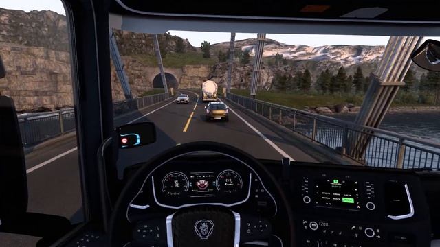 ETS2 1.46 - Arctic Adventure in a New Scania 770S V8 - Northern Norway - Promods смотреть онлайн