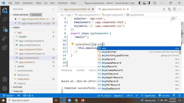 Template reference variable in Angular | Template variable in angular | Angular tutorials in Telug смотреть онлайн
