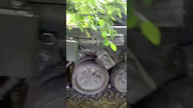 Очередной украинский танк Т-72 не выдержал встречи с российской армией ?