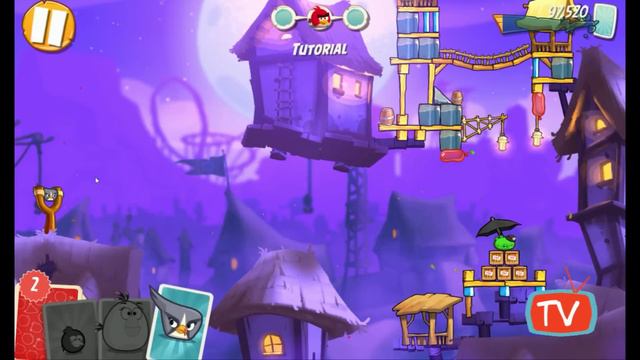 Angry Birds 2 - Level 21 - 25 New Pig City - Amazing Adventure Gameplay смотреть онлайн