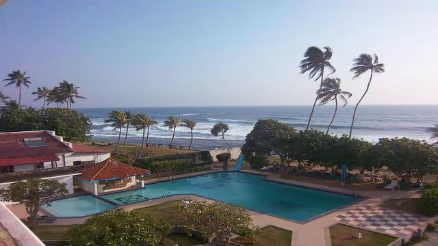 Hotel Lanka Super Corals, Hikkaduwa, Sri Lanka.Отели Шри-Ланки! смотреть онлайн