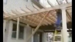 Cedar Pergola Addition Video Lombard Illinois - Glen Ellyn, Naperville