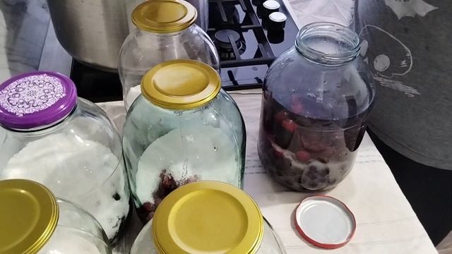 Ягодный компот на зиму! Простой способ! смотреть онлайн