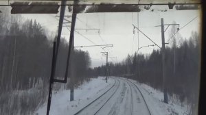 Поездка в электровозе ВЛ11М