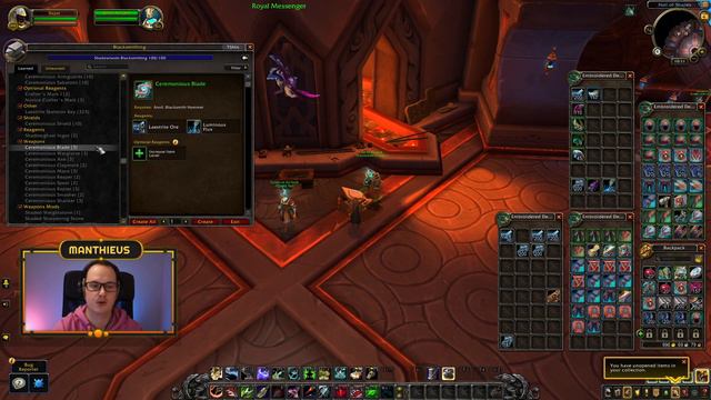 Shadowlands Blacksmithing - Deep Dive