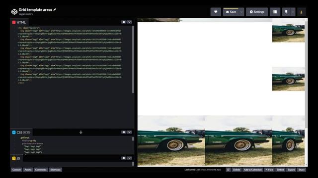 How to create Grid template areas in css смотреть онлайн