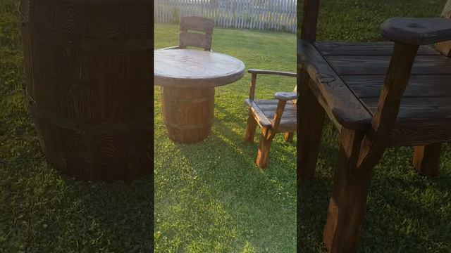 Винтажная мебель из массива дерева