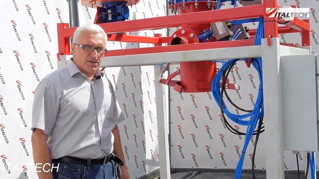 Станция затаривания мягких контейнеров типа "Биг-Бэг" SZ 500 ITALTECH смотреть онлайн