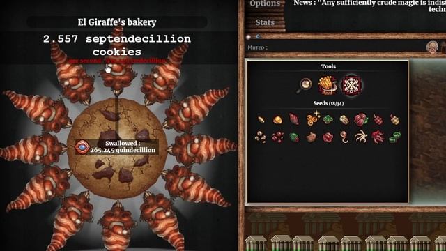 Cookie Clicker Most Optimal Strategy Guide #15 [Garden Plants For CPS] смотреть онлайн