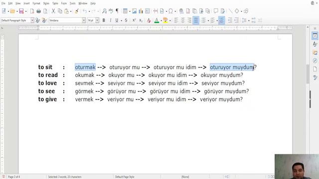 Past Continuous Tense (I was doing, He was playing, etc.) in Turkish Language (Grammar Lesson #19) смотреть онлайн