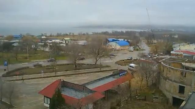 Перекрёсток в Щёлкино, 26.01.2013 - time-lapse с камеры 2 смотреть онлайн