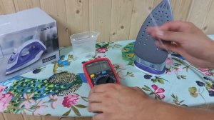демонстрация работы утюга DEXP NS1600C