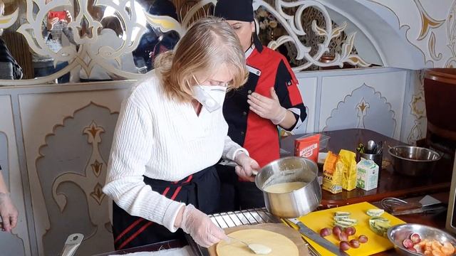 Мастер-класс по приготовлению торта Чародейка