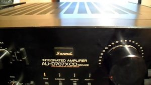 Sansui AU-D707XCD Decade Японский Самурай