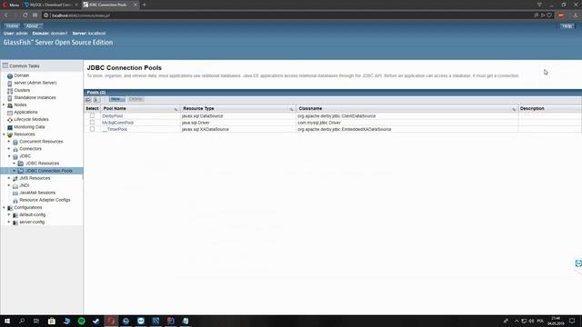 Intellij Glassfish MySql JPA EJP JavaEE #Part 2