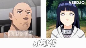 Anime vs Reddit | The Rock reaction meme #24
