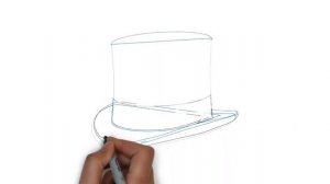 How to draw a hat. Как нарисовать шляпу.