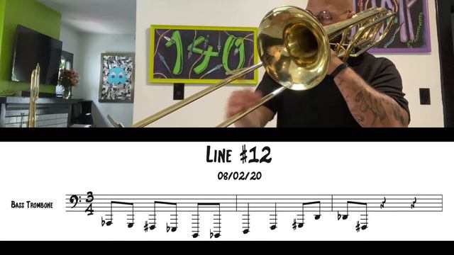 Colby Norton Bass Trombone Line #12 смотреть онлайн