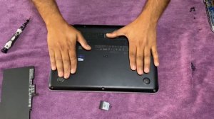 HP EliteBook 840 G3 Laptop Battery Replacement Disassembly